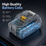 18V LXT Replacement Battery For Makita Power Tools USB Phone Charging Portable Power Bank