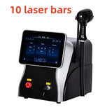 HOT Portable 4000W Diode Laser 10 Laser Bars 755NM 808NM 1064NM Wavelength Freezing Point Painless Permanent Hair Removal