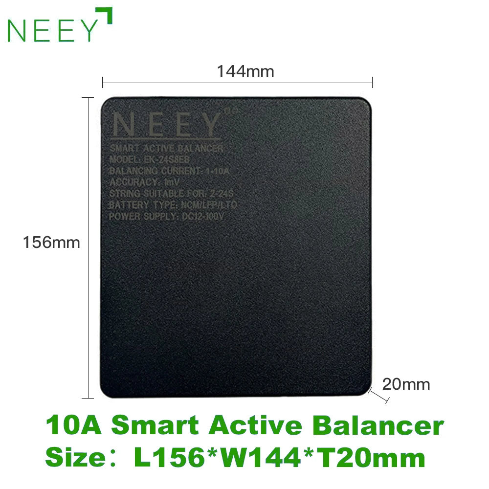 4TH NEEY Active Balancer Smart BMS Lifepo4 Battery 16S 8S 20S 24S Energy Equalization 4A 8A 10A 15A 20V 48V 100V Li-ion Camping