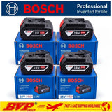 Genuine Bosch 18V 6.0Ah Battery BAT609 BAT609G Original Lithium-Ion Rechargeable Power Tool Battery