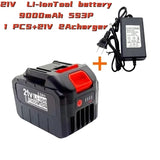 21V3AH6AH9AH rechargeable lithium-ion battery for Makita 18V/21V B series electric tools, chainsaw, impact wrench, angle grinder