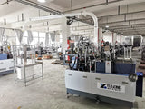 Customized Factory Direct Sales 2-16oz 80-110pcs/min Disposable Paper Cup Making Machine Price