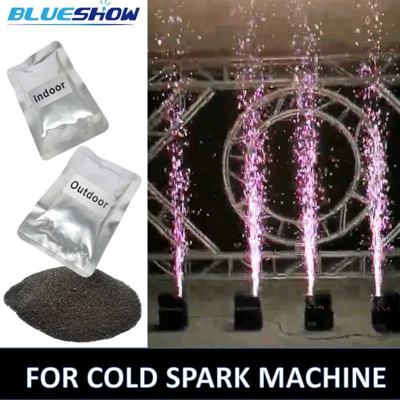 20bag Ti Powder 100g Cold Spark Machine Metal Consumables For Cold Spark Fountain Firework Sparkular Machine Indoor Outdoor MSDS