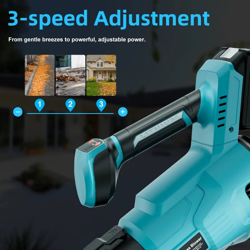 Makita Cordless Electric Air Blower Handheld Efficient Leaf Snow Dust Blowing Cleaning Power For DEWALT/Milwaukee 18V Battery
