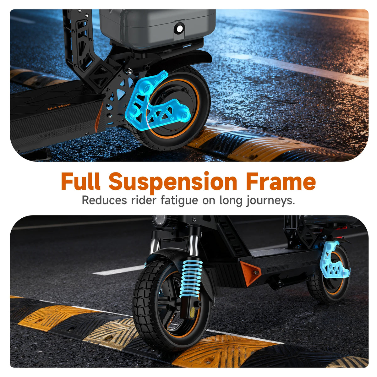 Ruitoo M4Max 1000W 48V/15.6AH Best Selling Electrical Scooter Shipped from USA warehouse