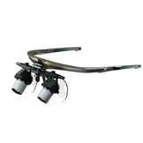 Adjustable-Angle DFK Dental Loupes 3.0X & 4.0X & 5.0X with Custom Diopter for Myopia & Presbyopia Ergonomic for Dental Lab
