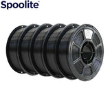 Spoolite 5KG PETG 3D Printer Filament 1.75MM Multi-color High Toughness Eco-Friendly Universal For All FDM 3D Printers Fast Ship