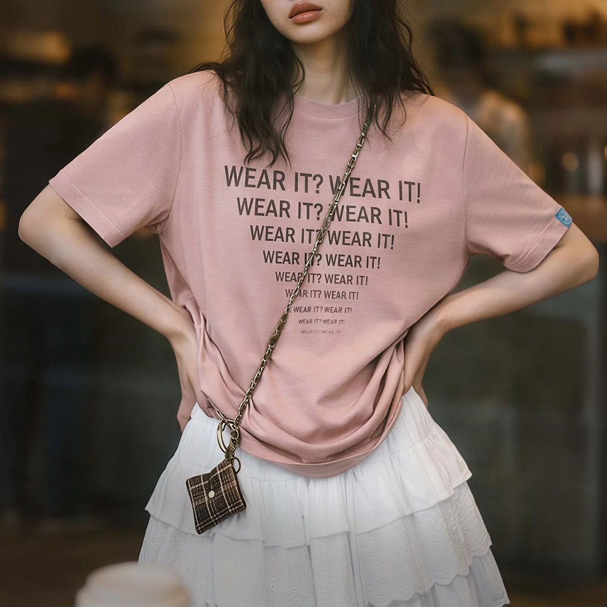 Maden Women's Lyocell Printed T Shirt Relaxed Fit Short Sleeve Tee Summer Breathable Soft Lightweight Casual Basic Top
