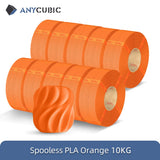 ANYCUBIC 10KG Refill PLA Filament 3D Printer 1.75mm Spooless Plastic Rubber Filament Material For FDM 3D Printer for Kobra 3 S1C