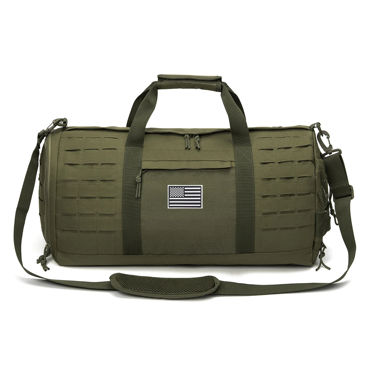 40L Tactical Travel Bag For Men Fitness Duffel Bag Basketball Weekender Bag Carry On Luggage Outdoor Camping Equipment