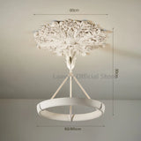 Luxury Living Room Ceiling Chandelier Retro Dining Room Ceiling Lamp French Style Cafe Restaurant Interior Decoration Lights