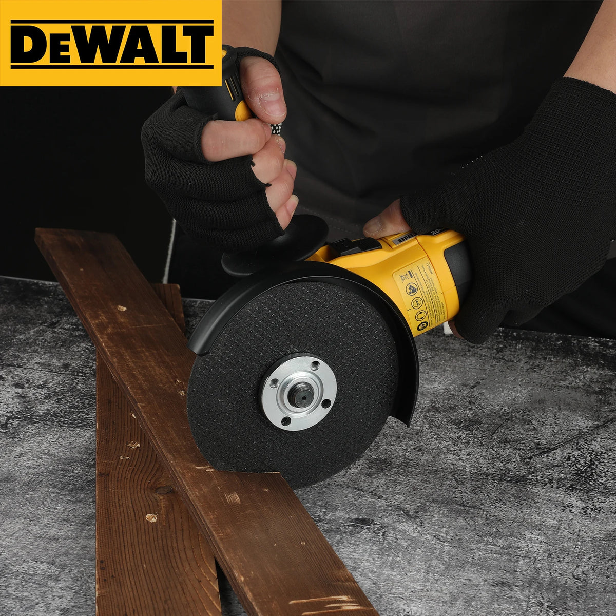 DEWALT DCG409 20V Max XR Brushless Angle Grinder Cordless Power Tool 125mm Cutting Machine Portable Rechargeable Polisher