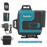 Makita High-Precision 16-Line 360 Horizontal Vertical Cross Level Green Light Laser High-Precision Wall-Mounted Portable Tool