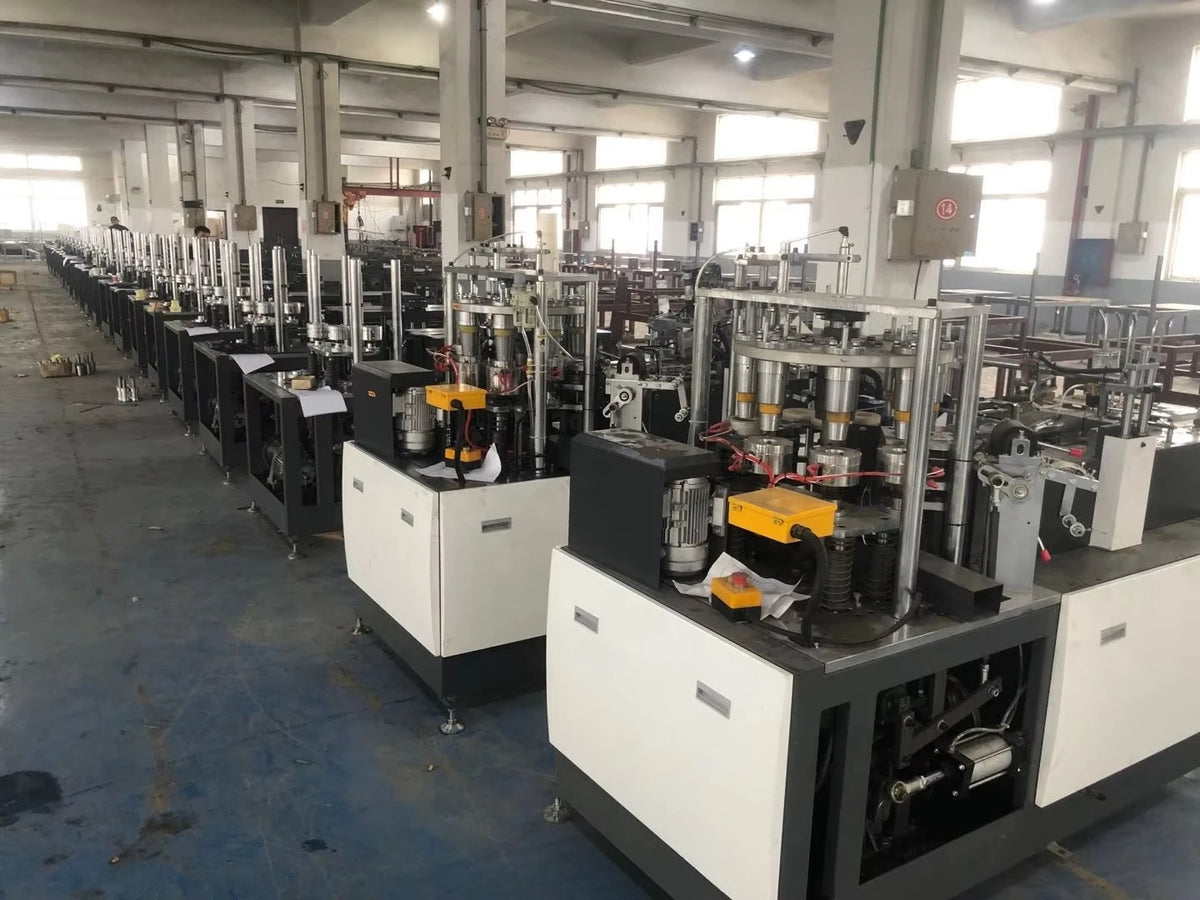 New Customizable Edible Cup Making Machine 100 Pcs/min High Speed Paper Cup Machine Fully Automatic Paper Cup Making Machine