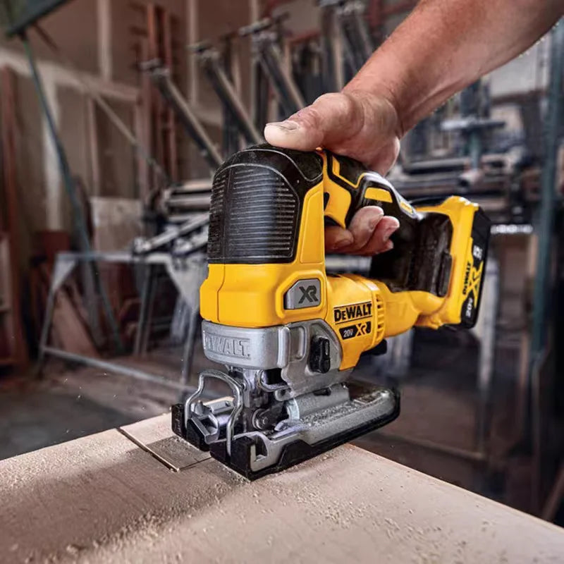 DeWalt 20V Brushless Lithium Battery Rechargeable Jigsaw DCS334 for Woodworking and Metal Cutting