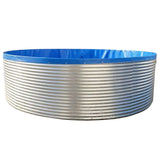 Galvanized Canvas Pond Large Agricultural Storage Pond High Density Aquaculture Pvc Tarpaulin Fish tank Farming
