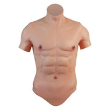Silicone Muscle Chest Realistic Male Chest Vest Abdominal Muscle Simulation Skin Silicone Soft