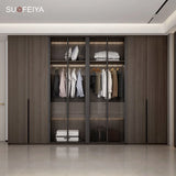 Customized Modern Wardrobes Cabinet Bedroom Furniture Storage Armoire Wardrobe Closet Designs