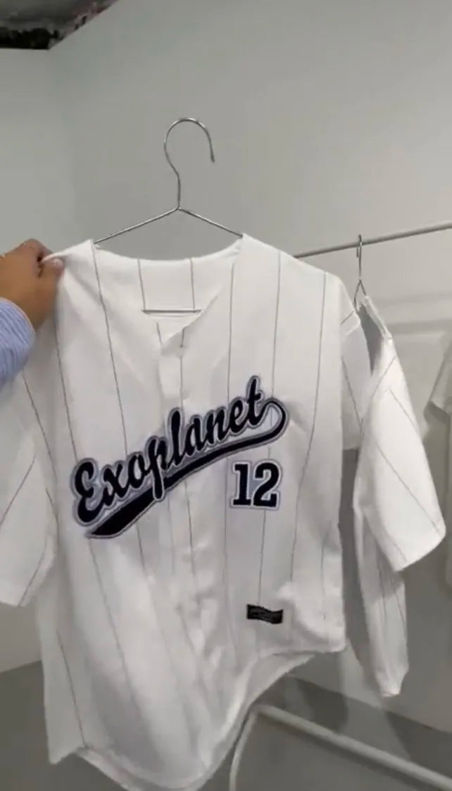 EXO Baekhyun Chanyeol Sehun ex Baseball Jerseys Cr Soda Dance Practice Korean Sle Stand Fit ort Sve T-irts