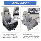 Factory Direct Selling Pet Travel Safety Seat Bed Soft Oxford Dog Cat Bed Pet Booster Seat Dog Car Seat