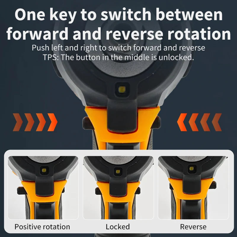 Dewalt DCF922 Brushless Impact Wrench Cordless Driver Large torque Variable Speed Electric Wrench Rechargeable Tools