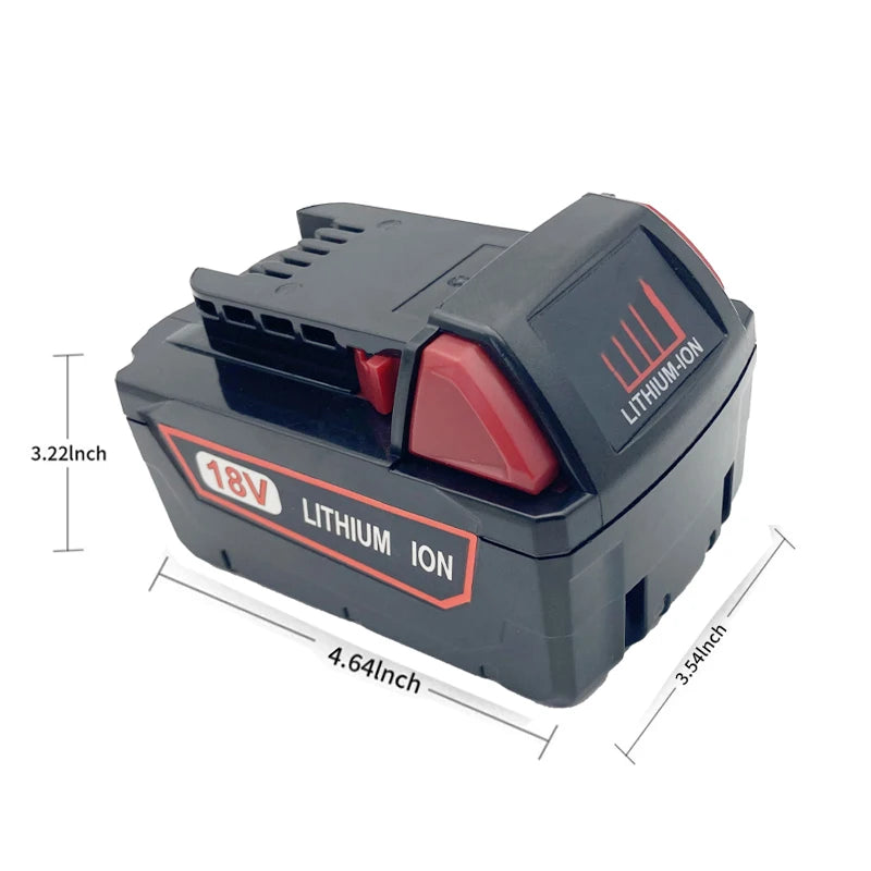 M18 Series 18V 5.0Ah 7.0Ah Rechargeable Lithium Ion Battery, Compatible with M18B M18B2 M18B4 Cordless Power Tools