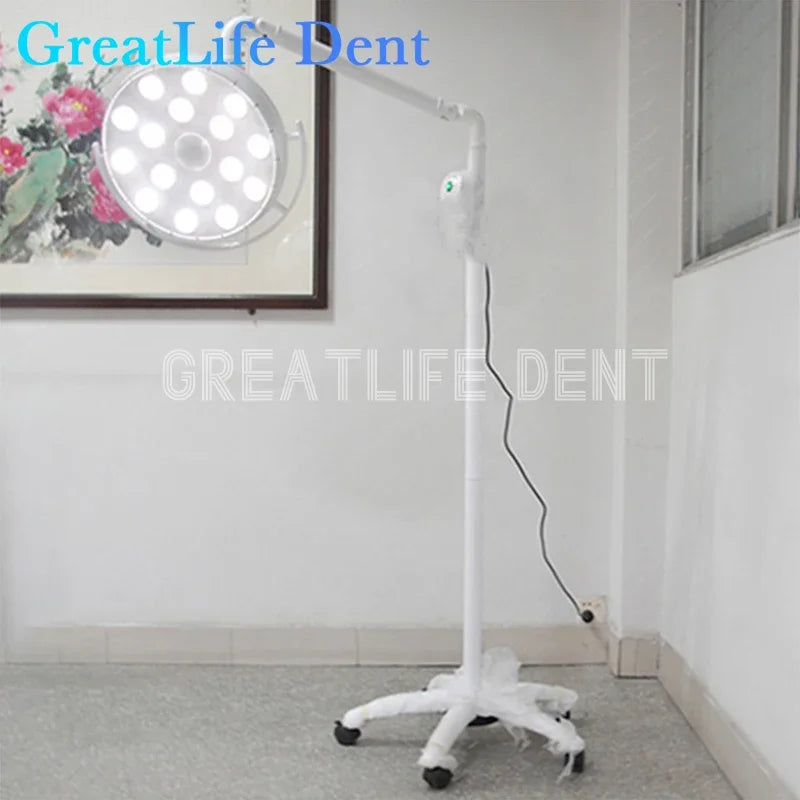 GreatLife 48W 16LED Dental Shadowless Lamp Cold Light Oral Surgical Light Stomatology Equipment