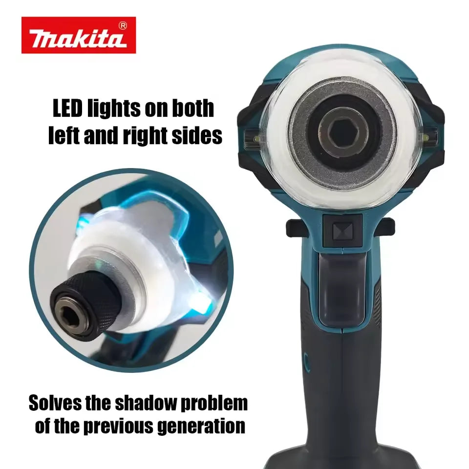 Makita TD171 Brushless Impact Driver Rechargeable Screwdriver Drills Cordless Power Tools 18V BL Motor Bare Tool Unit Tools