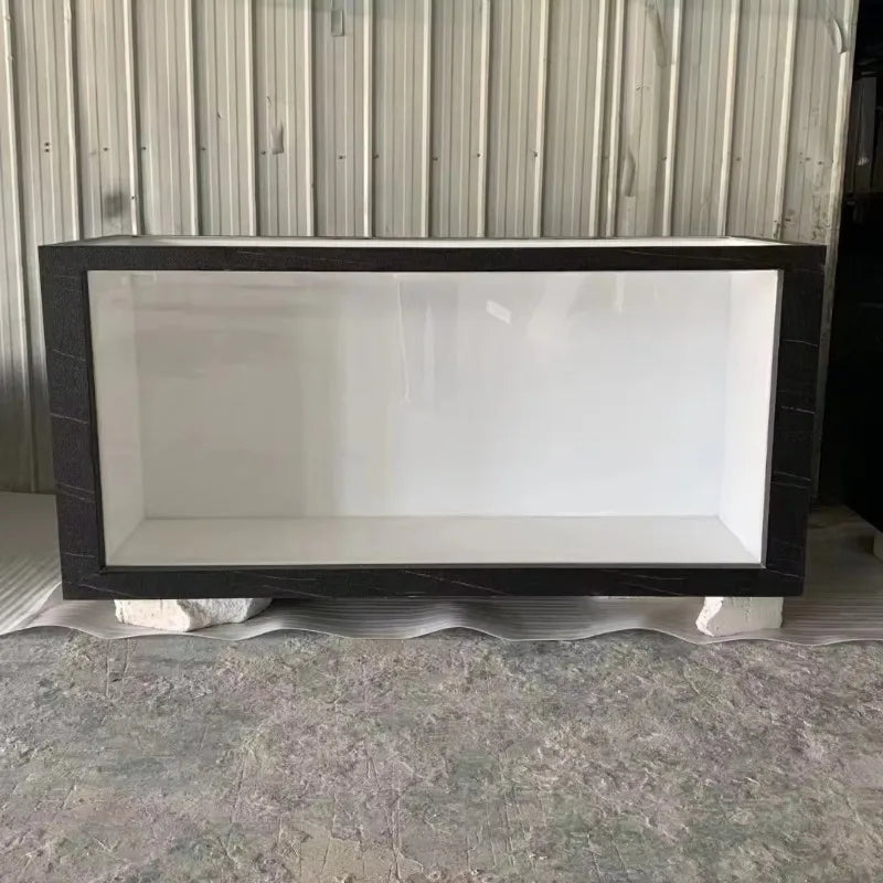 Outdoor Aquaponics Pond tank ,creative Garden Courtyard Small Fiberglass Water Pond,recirculation Koi Fish Pond