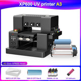 OYfame A3 A4 UV Flatbed Printer | With L805 XP600 Print Head | For Phone Cases Bottles Acrylic Pens  EU & US Stock Available
