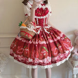 Original design Lolita dress cute jsk suspender dress women's summer long dresses for women