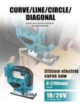 Makita DJV182Z Cordless Barrel Handle Jigsaw Electric Saw  - No Battery Included
