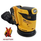 DEWATE sander Lithium Ion 20V/18V Cordless Rechargeable Disc Random Orbital Sander Woodworking Sanding Putty Polishing Bare Tool
