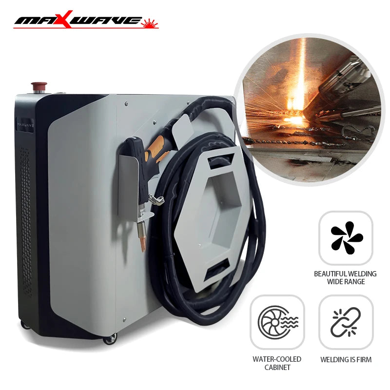1500W Air Cooling Laser Welder 3 in 1 Strong Cutting Welding Cleaning Fiber Laser Welding Machine for Metal Air Cooled Laser