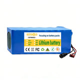 36V 10000mAh 10S4P Lithium Ion Battery Built-in BMS High Capacity Replacement Battery for 500W Electric Scooter E-Bike