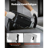 SucceBuy Demolition Jack Hammer 2800 W Powerful Electric Jackhammer 1200 BPM Concrete Breaker with Carrying Case Gloves
