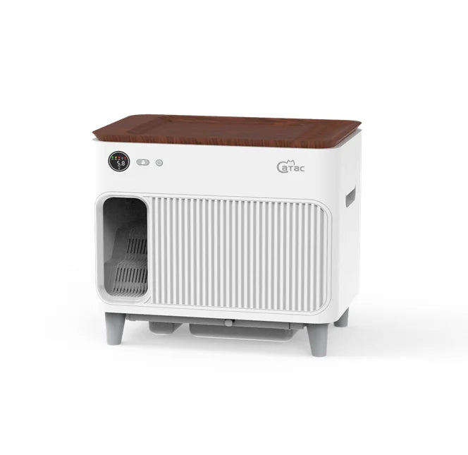 European Best Smart Cat Litter Machine Large Capacity Automatic Litter Box with Easy Clean Odor Control Features Newly Promoted