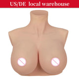 Crossdresser Silicone Fake Women Body Boobs Breast Forms Lightweight Version Thin Version Cosplay Drag Queen Cross Dressing