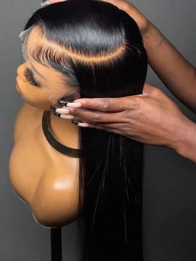 Wear And Go 5x5 Straight Glueless Wig 100% Human Hair Wig 13x6 Lace Front Human Hair Wig Brazilian 13x4 Lace Front Closure Wigs For Black Women Preplucked