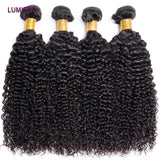 30 40” Kinky Curly Bundles Real Human Hair Brazilian Hair Weave Bundles 1/3/4 PCS Human Hair Bundles Virgin Raw Hair Extensions