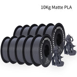 GEEETECH 10Kg 3d Matte PLA Filament 1.75mm Spool Wire For 3D Printer Material,Safety, Vacuum packaging