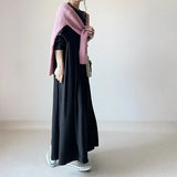 Japanese Style Autumn New Long-Sleeved Buttoned Dress