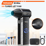 Updated X3Ultra Turbo Fan Jet,Mini Handheld 180000RPM Powerful Compressed air Duster for Car Dryer/PC/Home Cleaning