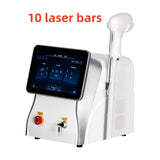 HOT Portable 4000W Diode Laser 10 Laser Bars 755NM 808NM 1064NM Wavelength Freezing Point Painless Permanent Hair Removal