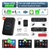 CarlinKit Android TV Box CarPlay Ai Box Support Netflix IPTV Google Play Store Wireless CarPlay & Android Auto Box Auto Connect