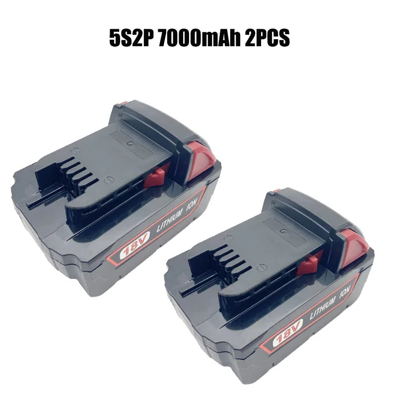 compatible with M18 /18V XC batteries and chargers.Replace M18 series 18V 5Ah 7Ah rechargeable Milwaukee lithium battery tool