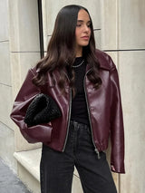 2026 Women's New Fashion Retro Waist-Cinched Stand Collar Drawstring Loose Plaid Jacket