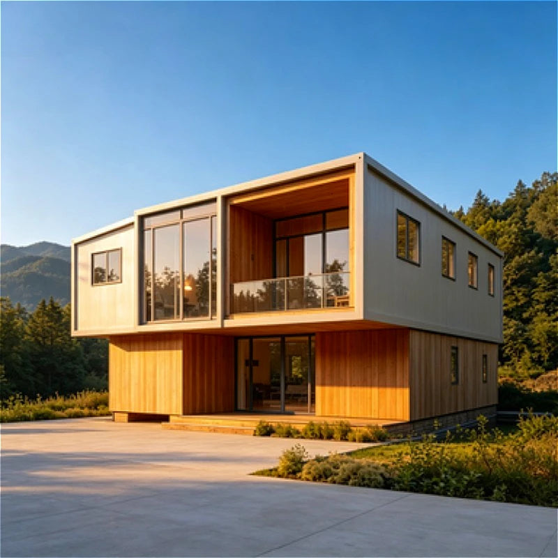 Container House Luxury 40 Feet Assemble Prefab Mobile Home with Pot House Feature for Bedrooms or Mall Use Modular House