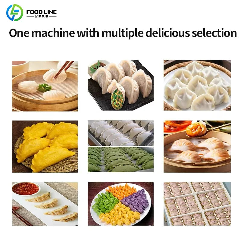Customized Stainless Steel Dumpling Making Machine Automatic Dumpling Maker Machine with Dumpling Skin Mould