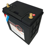 12V LiFePO4 Car Battery 25Ah 680CCA Lithium Automotive Replacement Battery with 100A BMS for Cars, SUVs, Sedans, Trucks, Vans